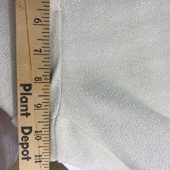 NWT AndyTheAnh Wide Leg Ramie Ivory Pants Sz 6 - Picture 14 of 14